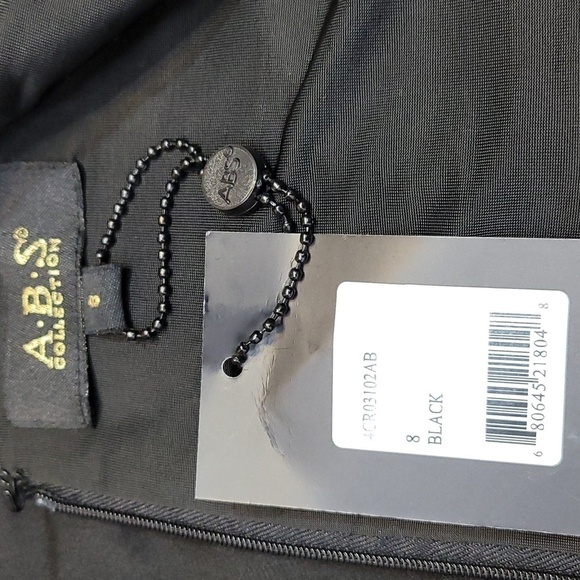 ABS Collection Plunging Neckline Jersey Shape Evening Gown - Picture 15 of 17